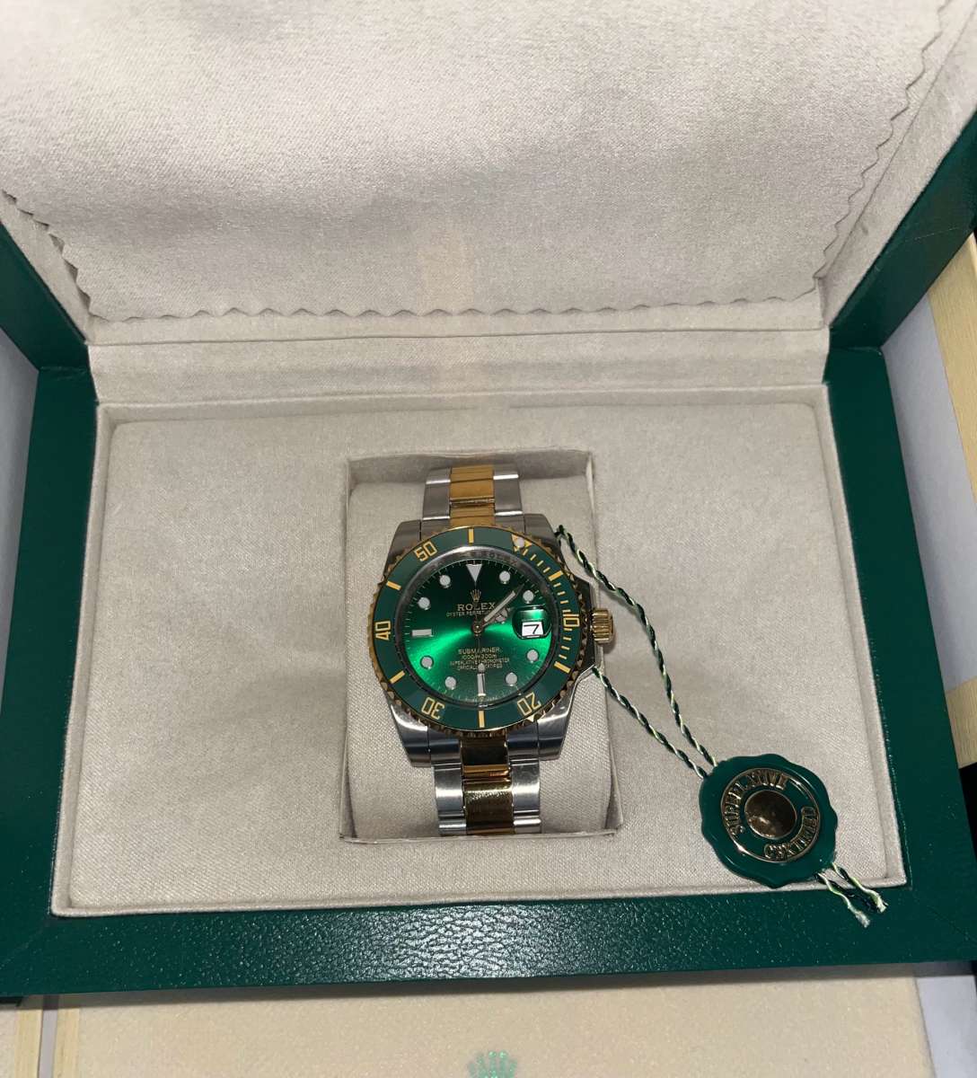 Luxury Green Watch