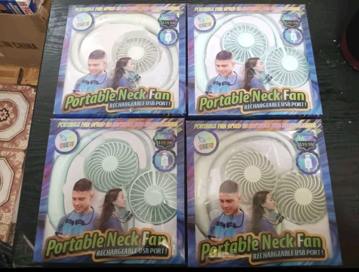 PORTABLE NECK FANS  EACH