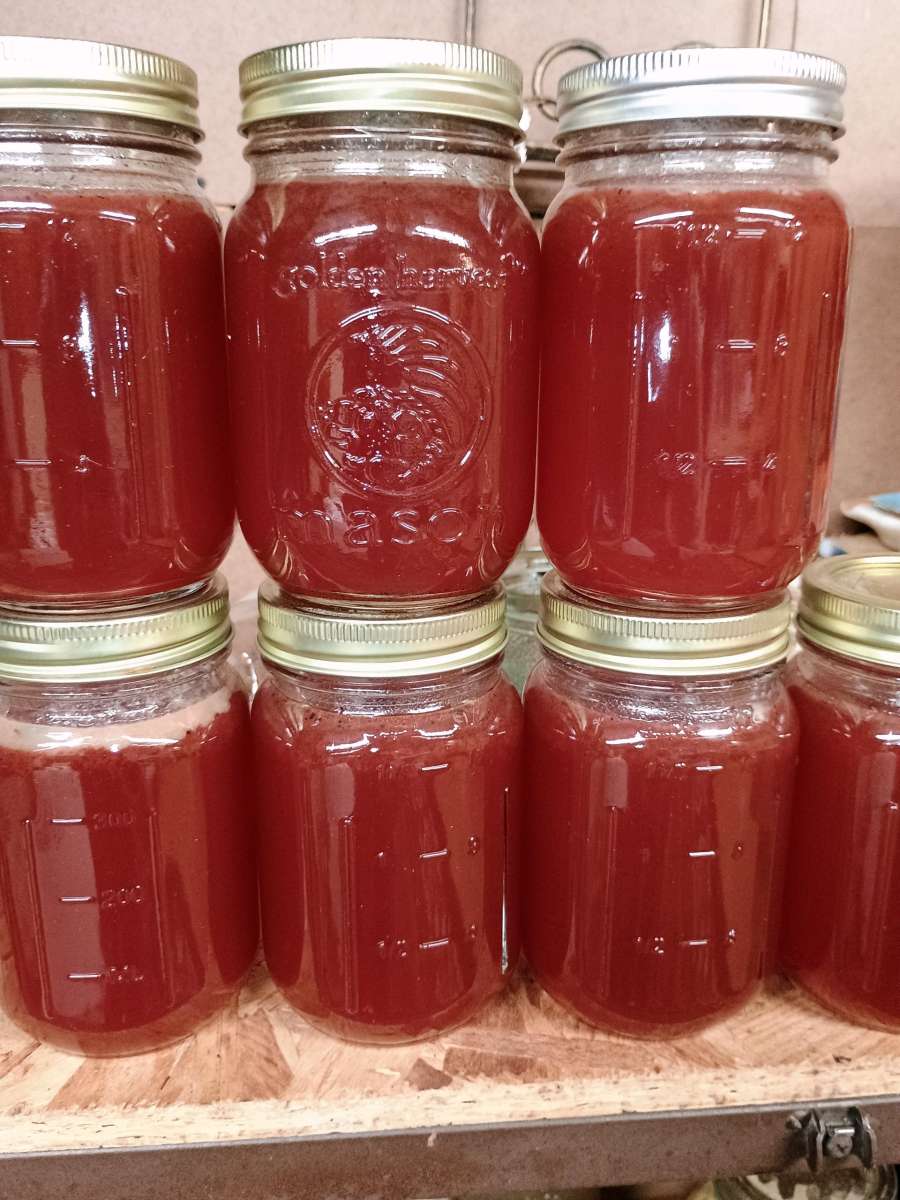 fresh organic old school made canned food