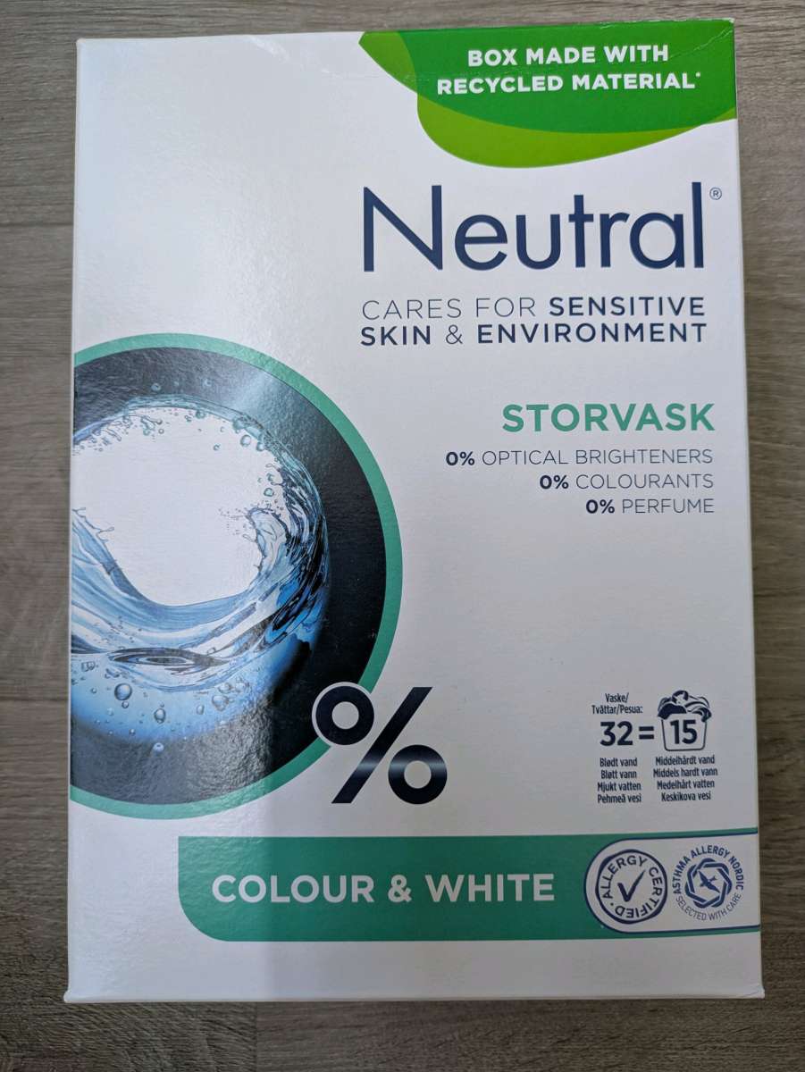 NEW UNOPENED Hypoallergenic Laundry Detergent from Denmark
