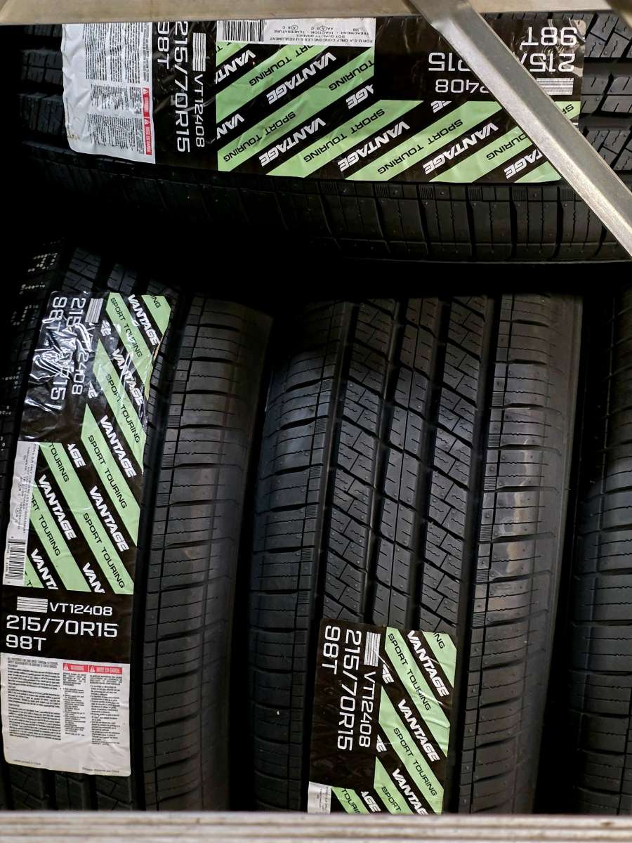 New Vantage Sport Touring Tires  21570R15 98T