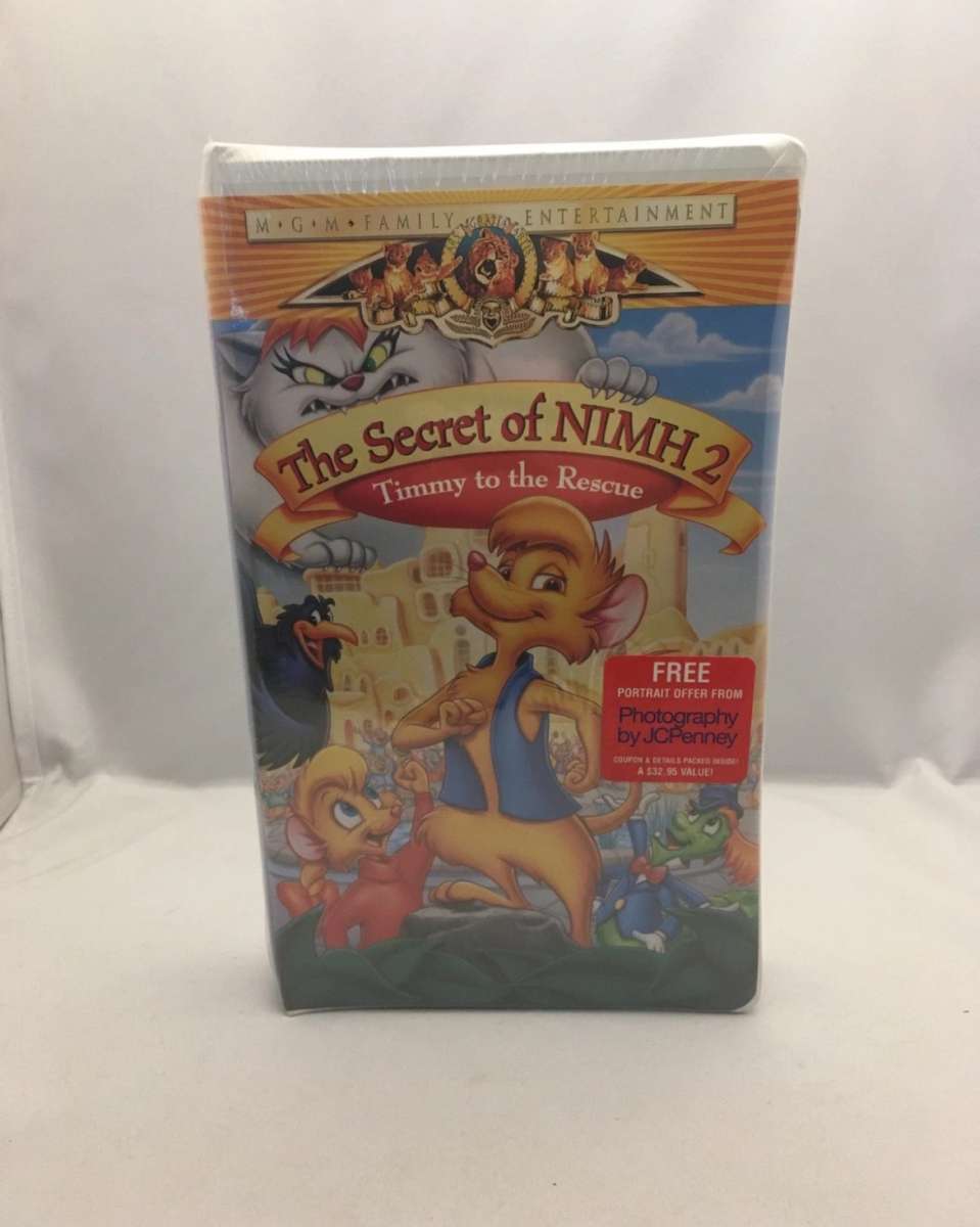 The Secret of NIMH  Sequel VHS 1994 used good condition see