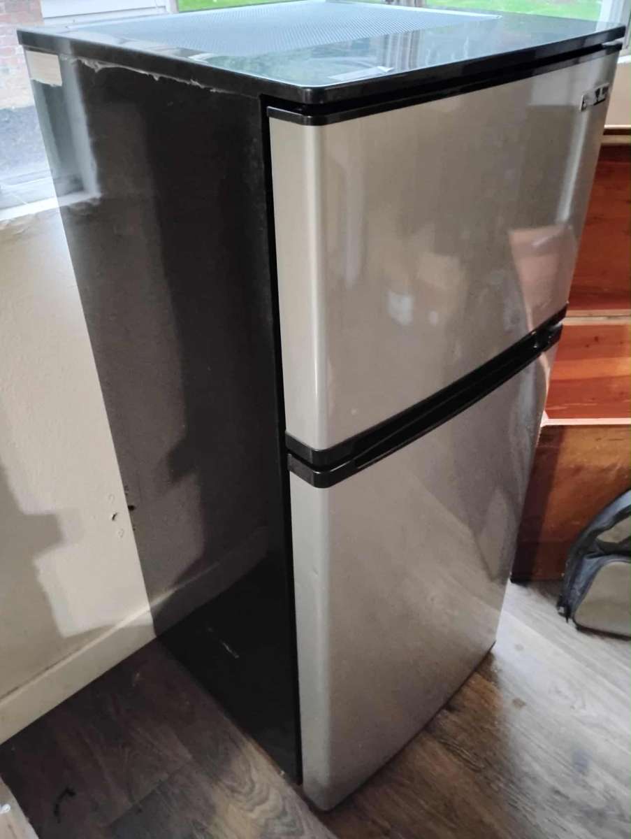 tall mini fridge