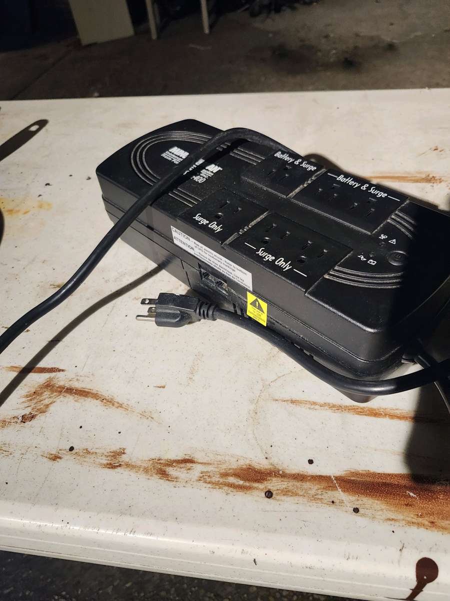 battery back up surge protector