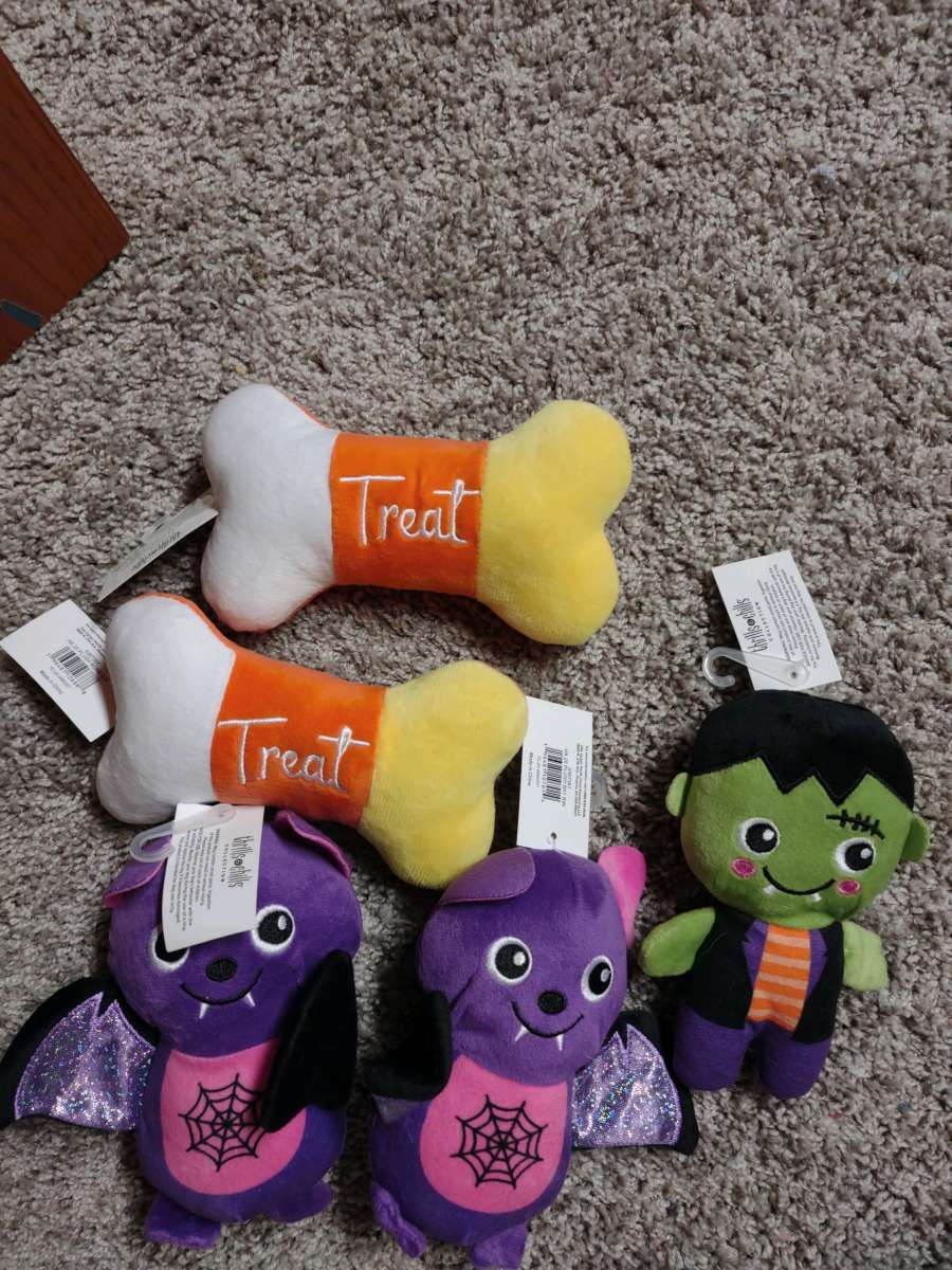 Halloween Toys with working squeakers