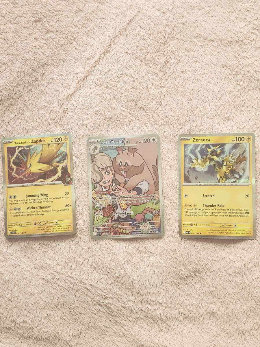 Spare Rare Pokemon Cards