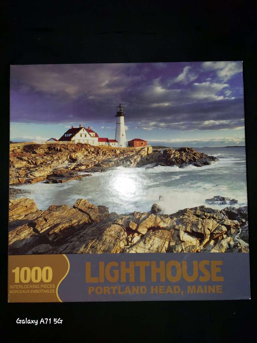 vintage Lighthouse Puzzle picture