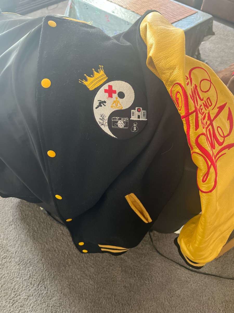 Used Intense Pulse Varsity Jacket