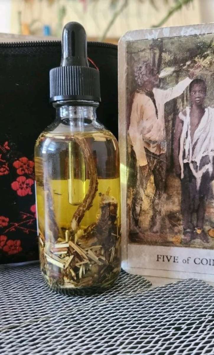 handmade ritual herbal oil