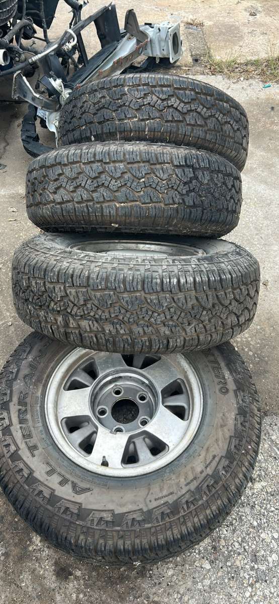 NEW ALL TERRAIN TIRES