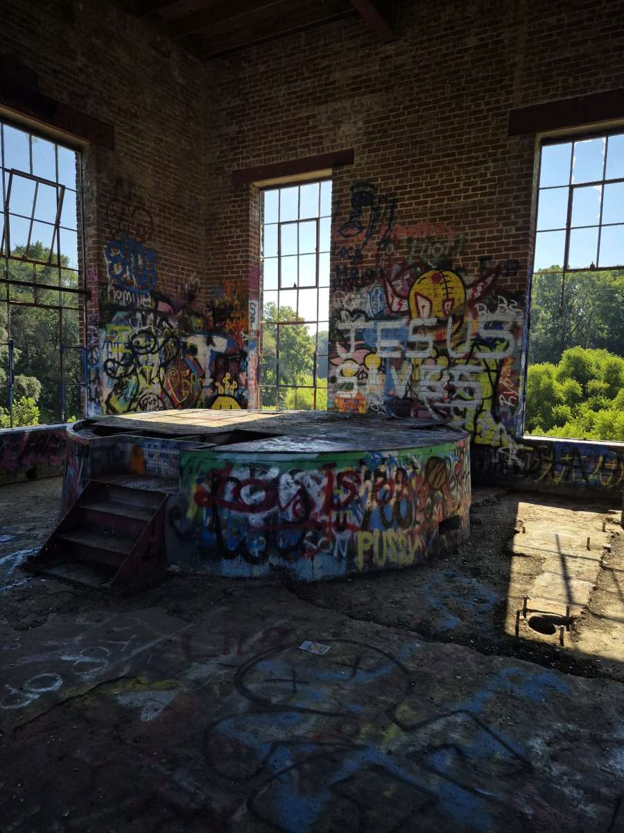 Urbex map for the Carolinas