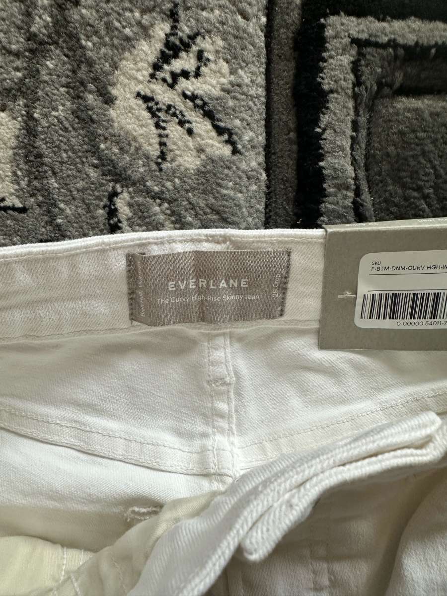 Everlane OffWhite HighRise Jeans