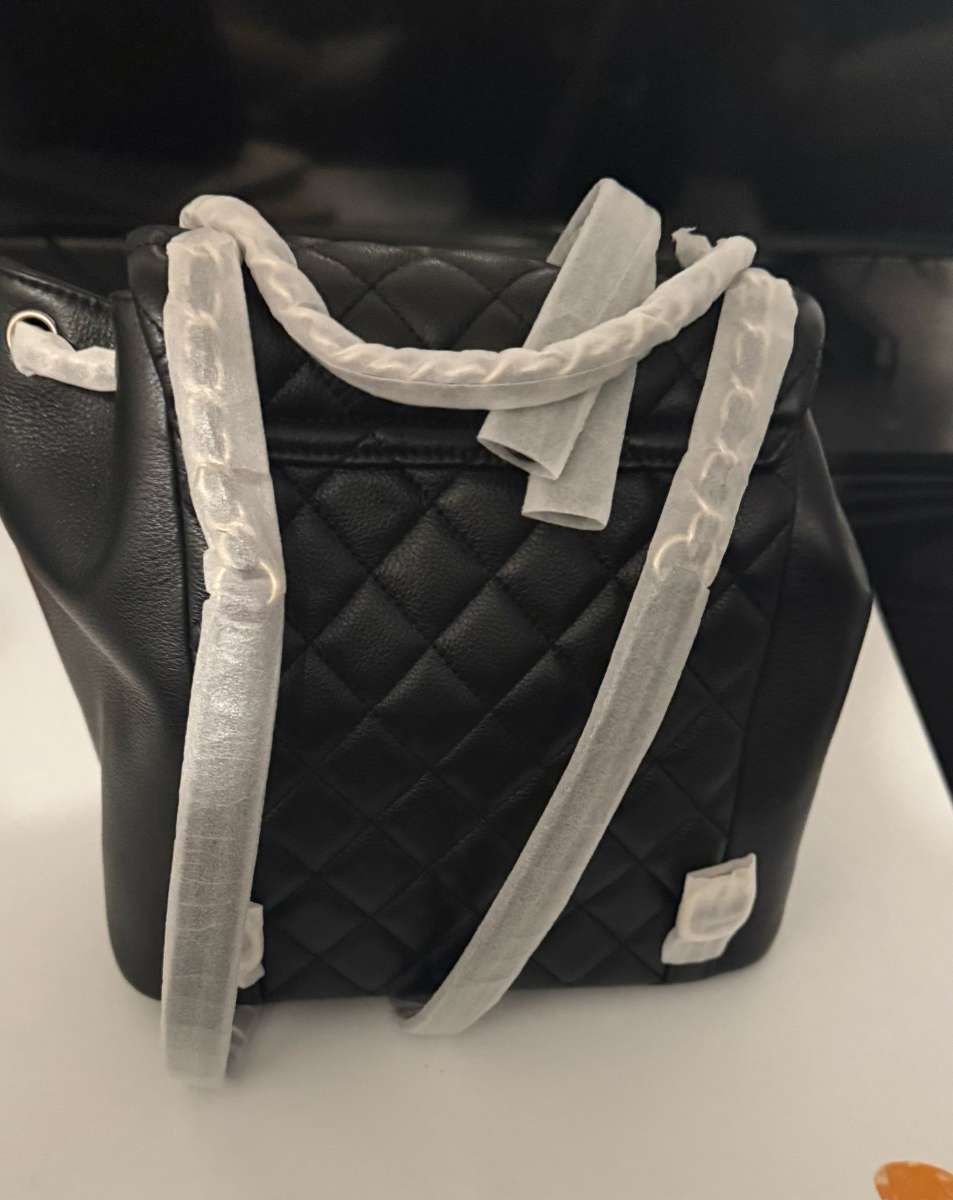 Brand new leather luxury backpack