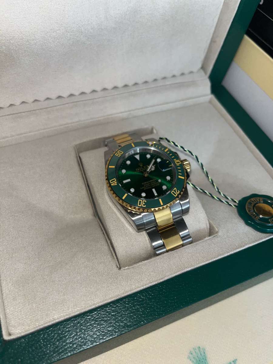 Luxury Green Watch