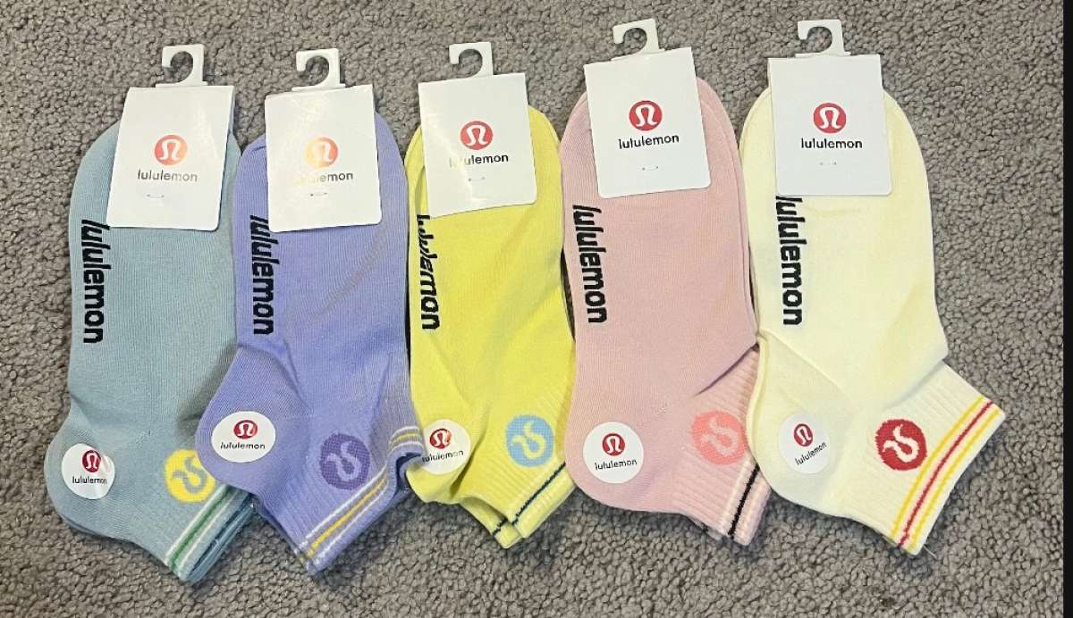 5 Lululemon Ankle Socks med 7 to 10