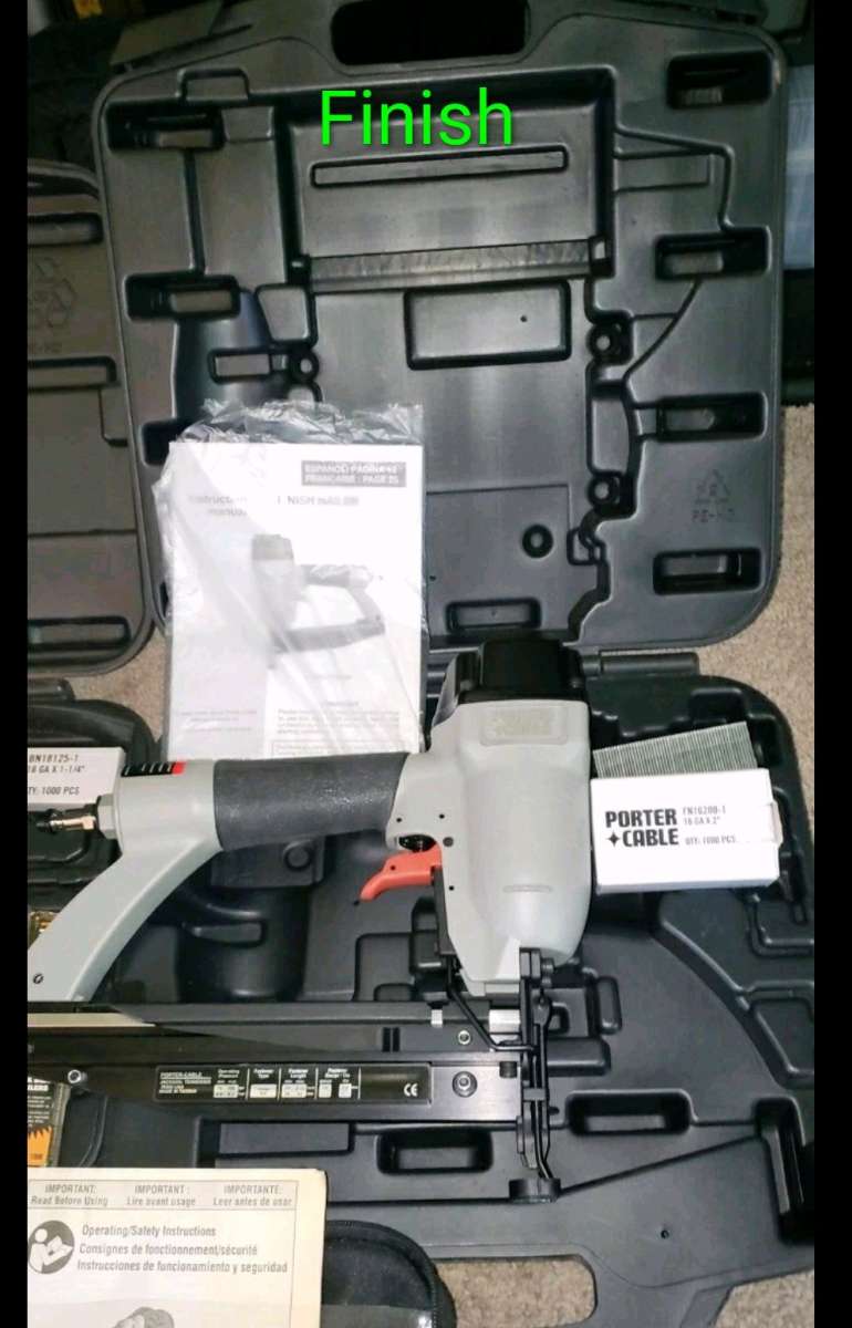 Porter Cable Finish Nailer