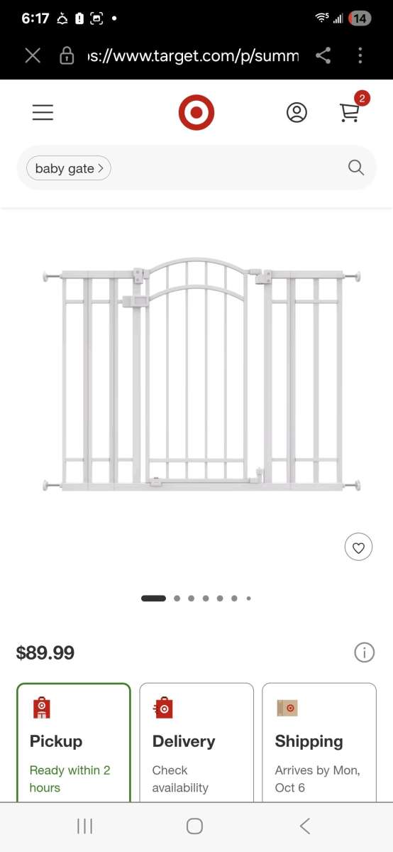 Ingenuity The Doorway 48W Series Pet and Baby Gate