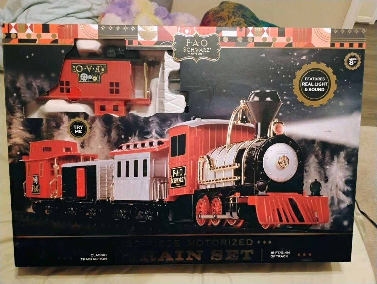 build your trains set 12 feet