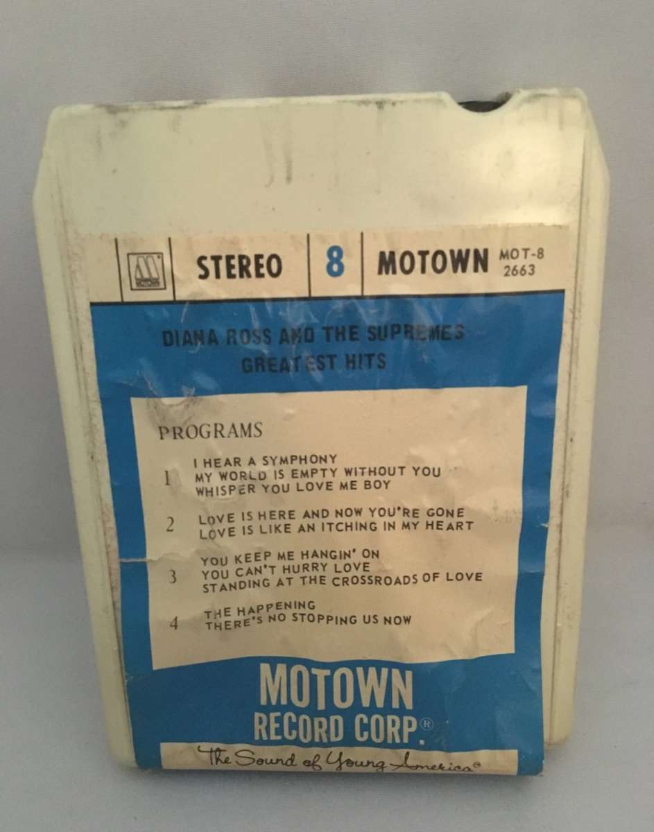 DIANA ROSS AND THE SUPREMES GREATEST HITS 8Track used see de
