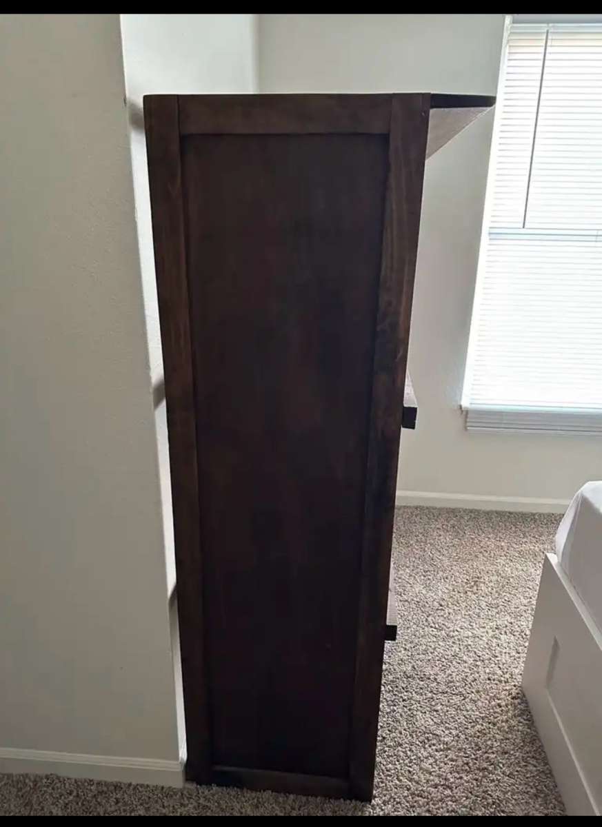 Desk shelves and drawers wood furniture
