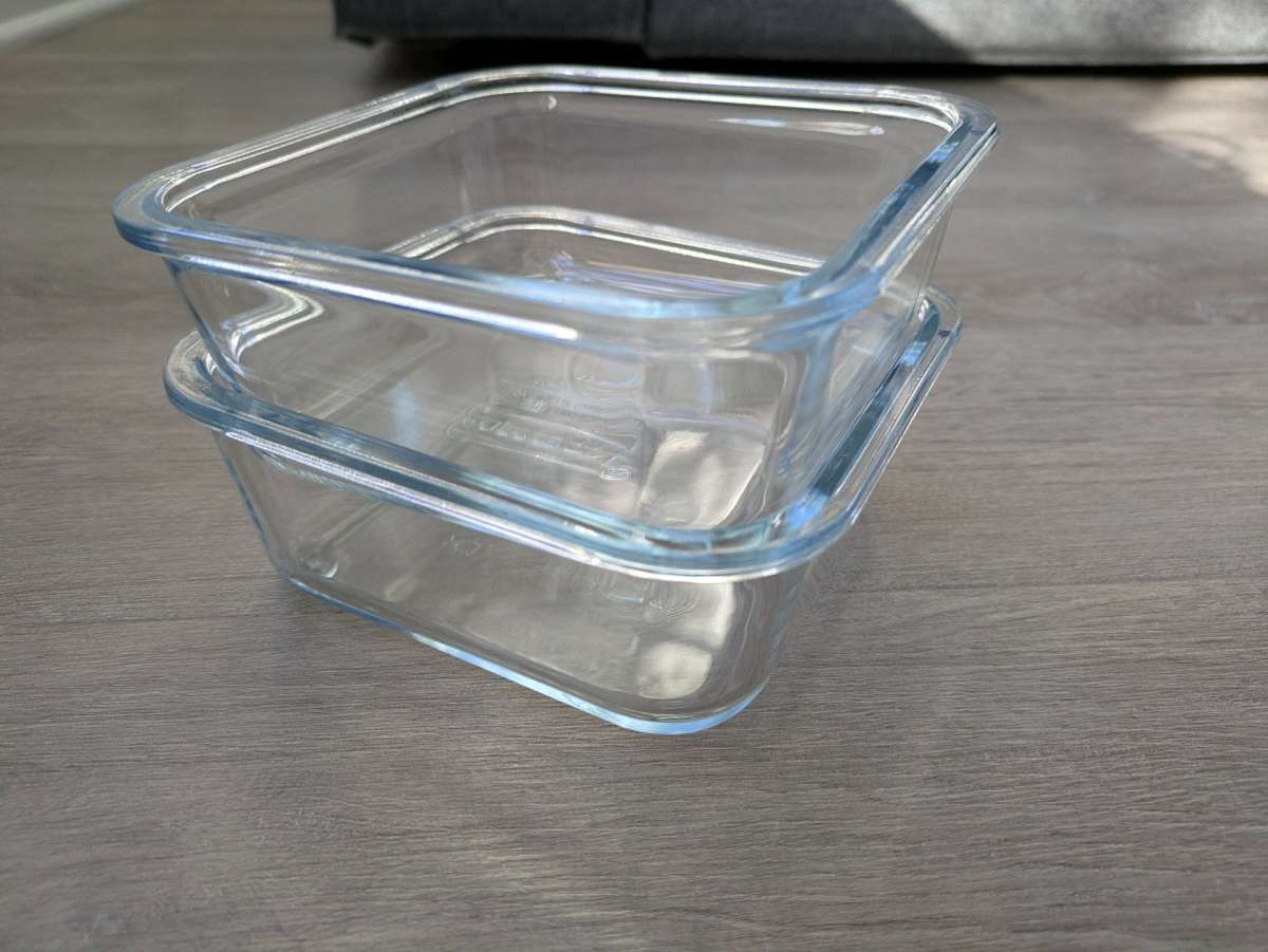 IKEA 365 Glass Food Containers and Loaf Pan and Jar