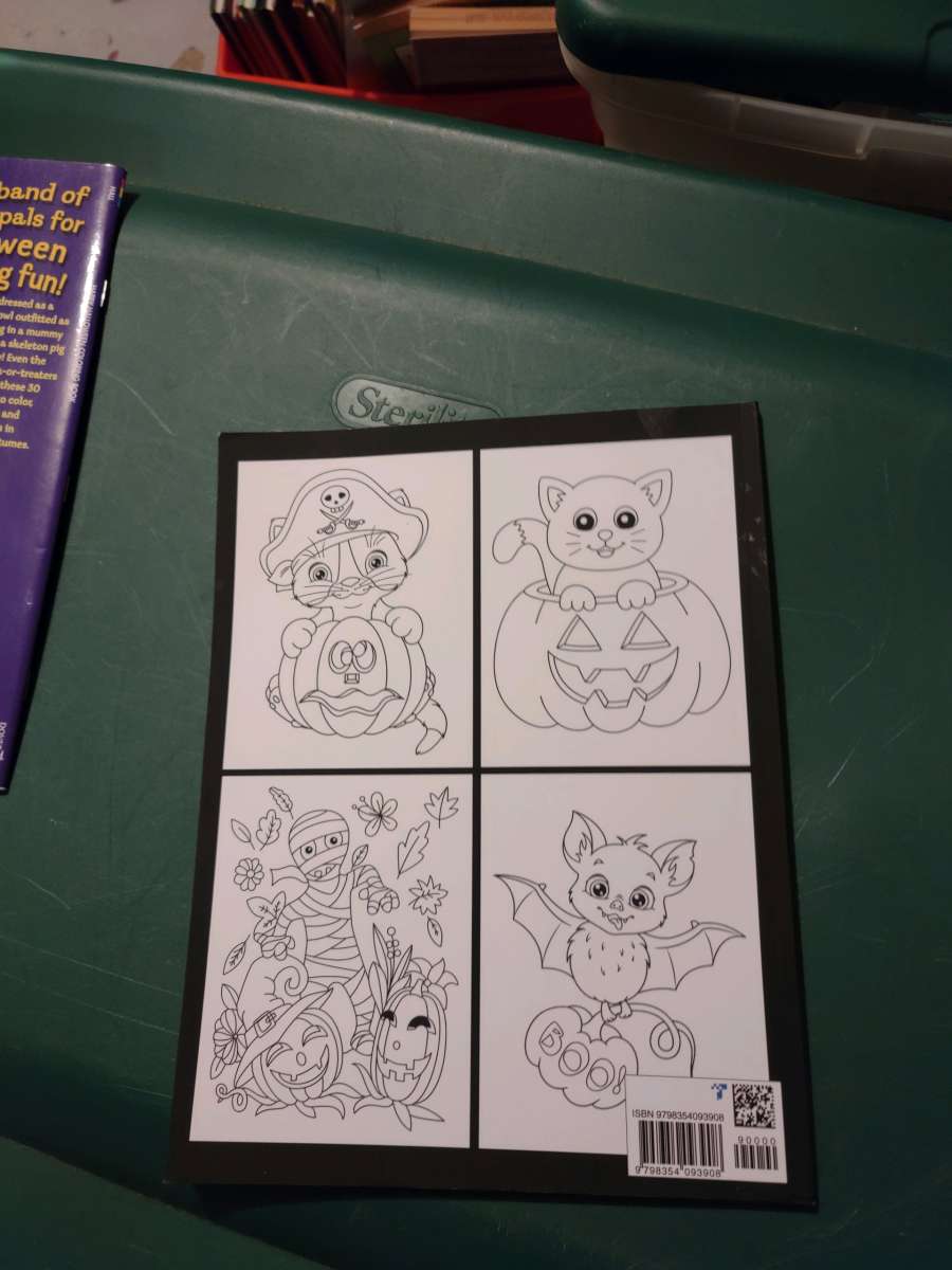 Happy Halloween coloring book for kids