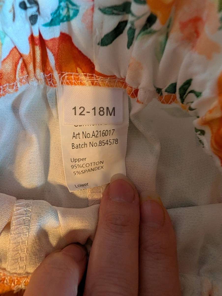 One pumpkin baby outfit