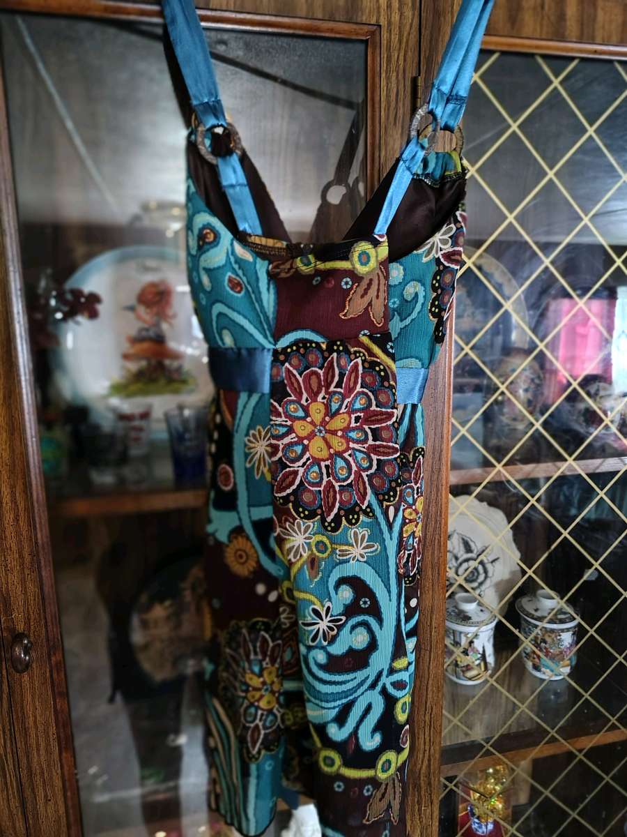 thin strap dress top