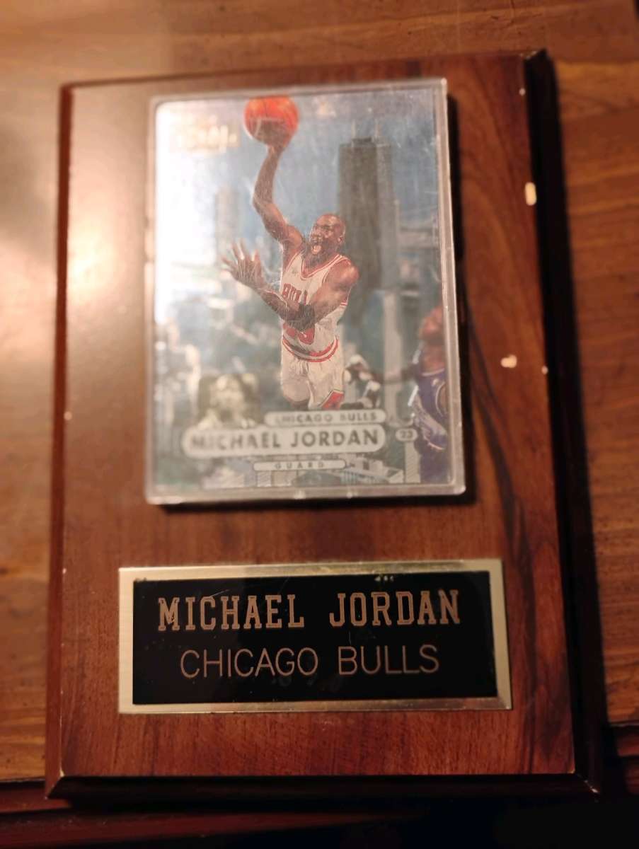 Michael Jordan metal universe collectible card