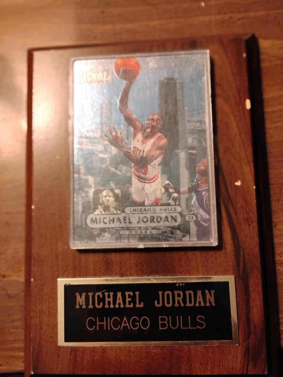 Michael Jordan metal universe collectible card