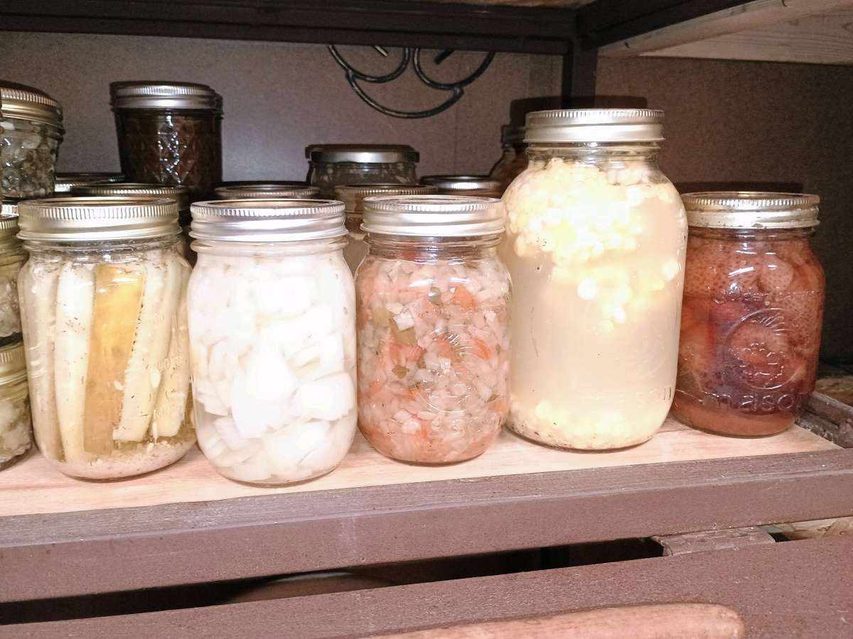 fresh organic old school made canned food