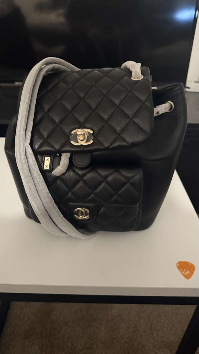 Brand new leather luxury backpack