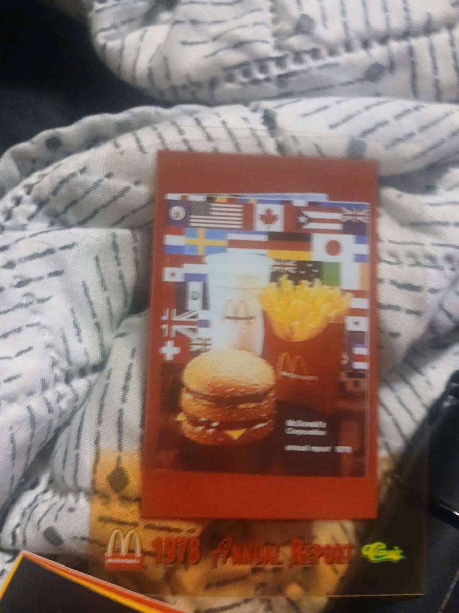 McDonalds cards