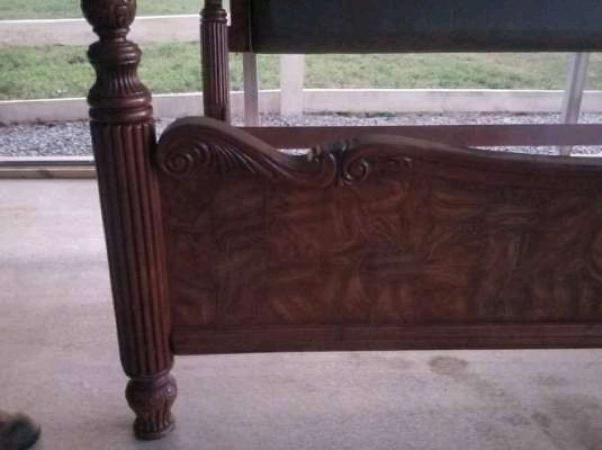 King size bed frame with or without mattress