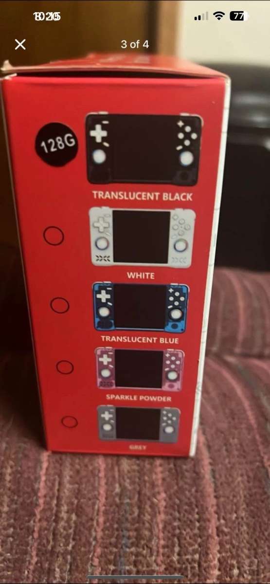 portable game console with thousands of preloaded games