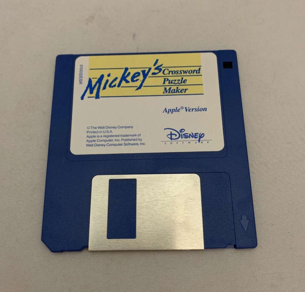 Disney Software Mickeys Crossword Puzzle Maker  User Guide U