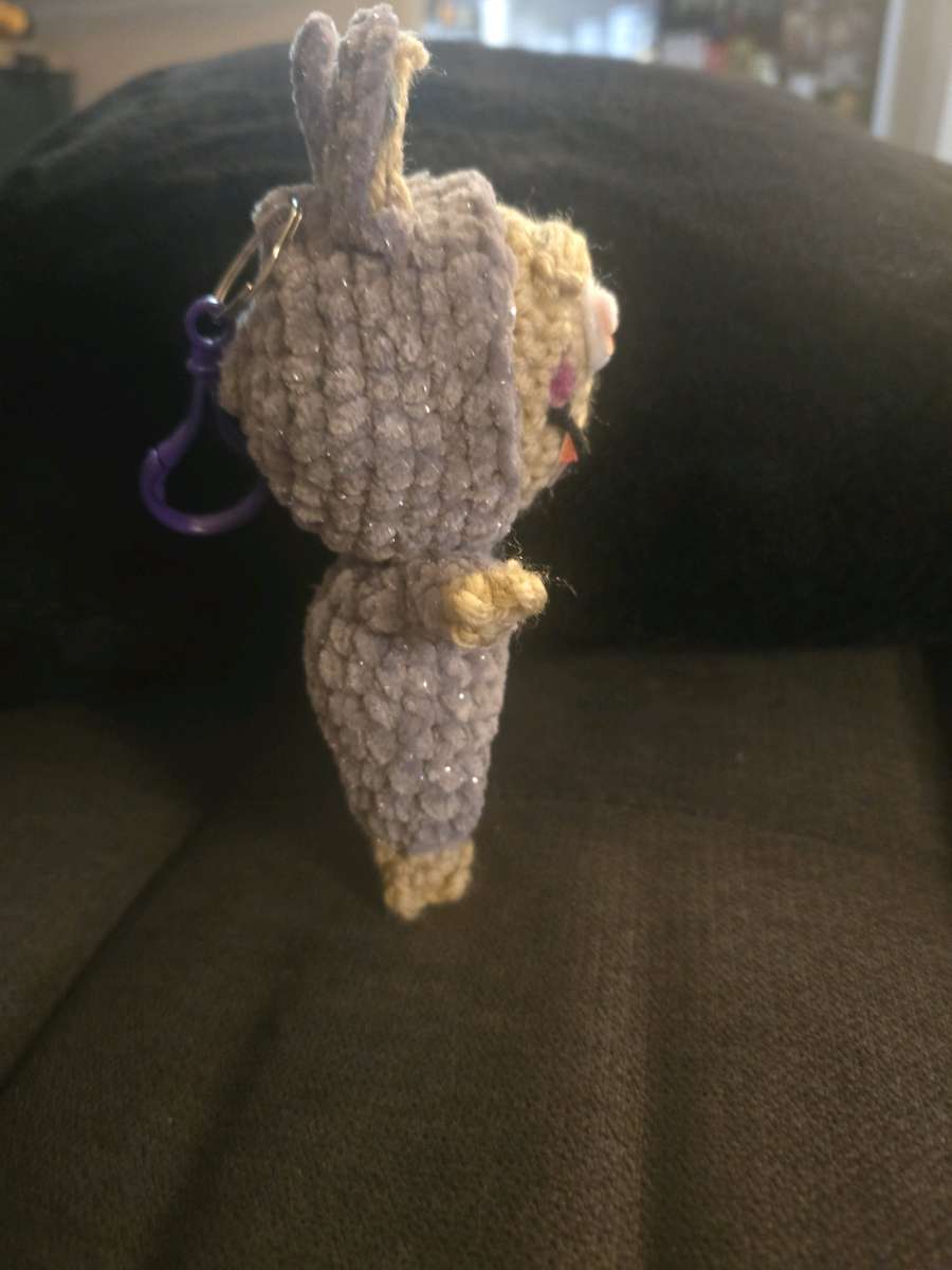 Crochet Mystery Stuffed Labubu Keychain
