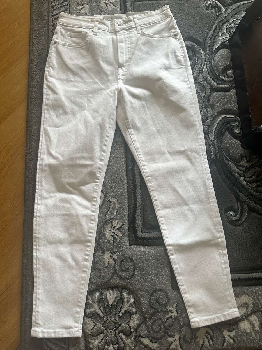 Everlane OffWhite HighRise Jeans