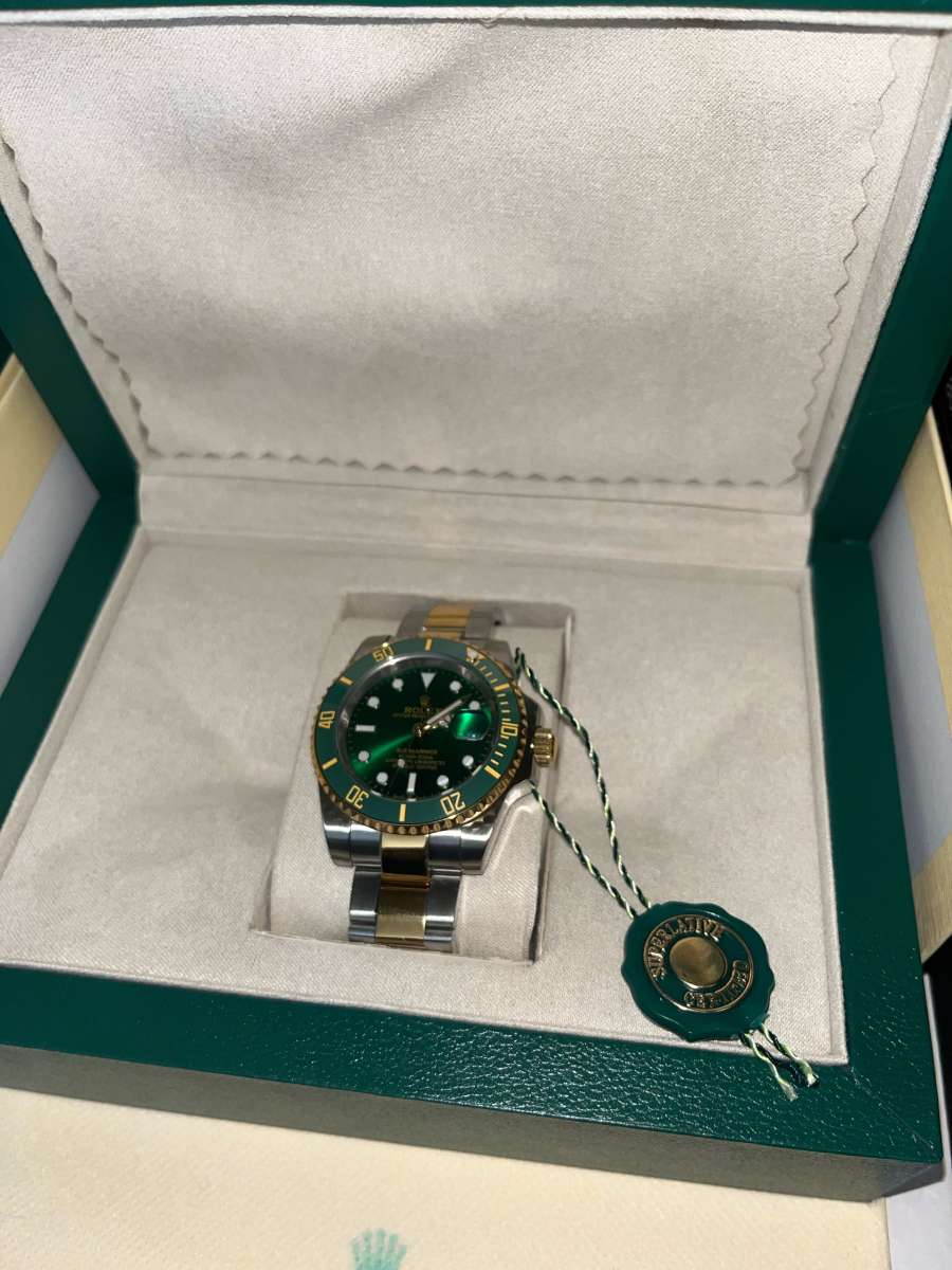 Luxury Green Watch