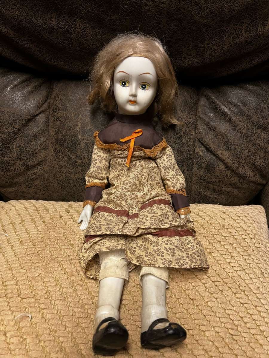 antique porcelain doll