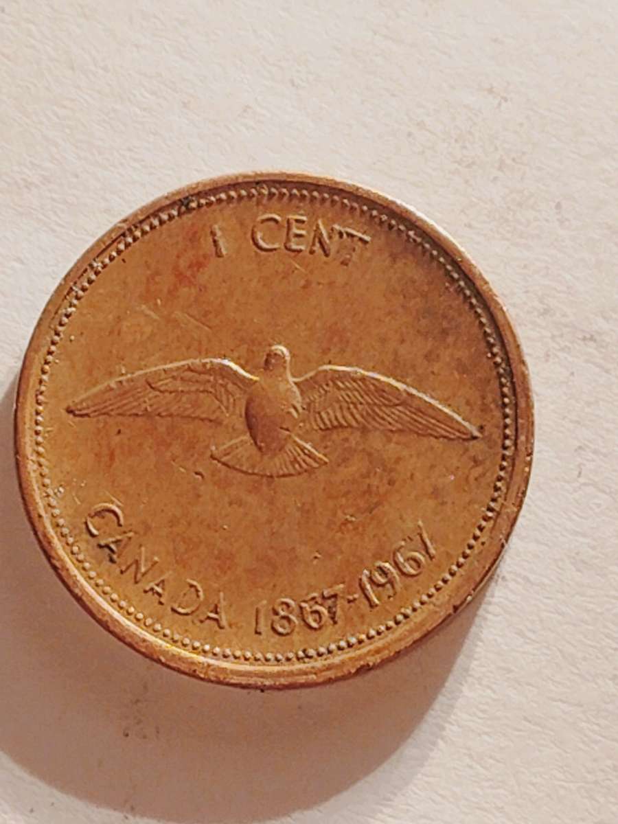 1967 Canada Confederation 100th Anniversary cent w errors