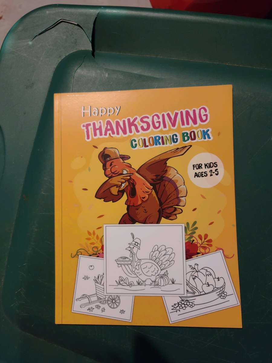 Coloring book for Thanksgiving
