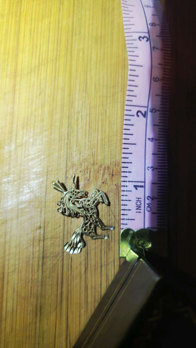 14k Unicorn Charm