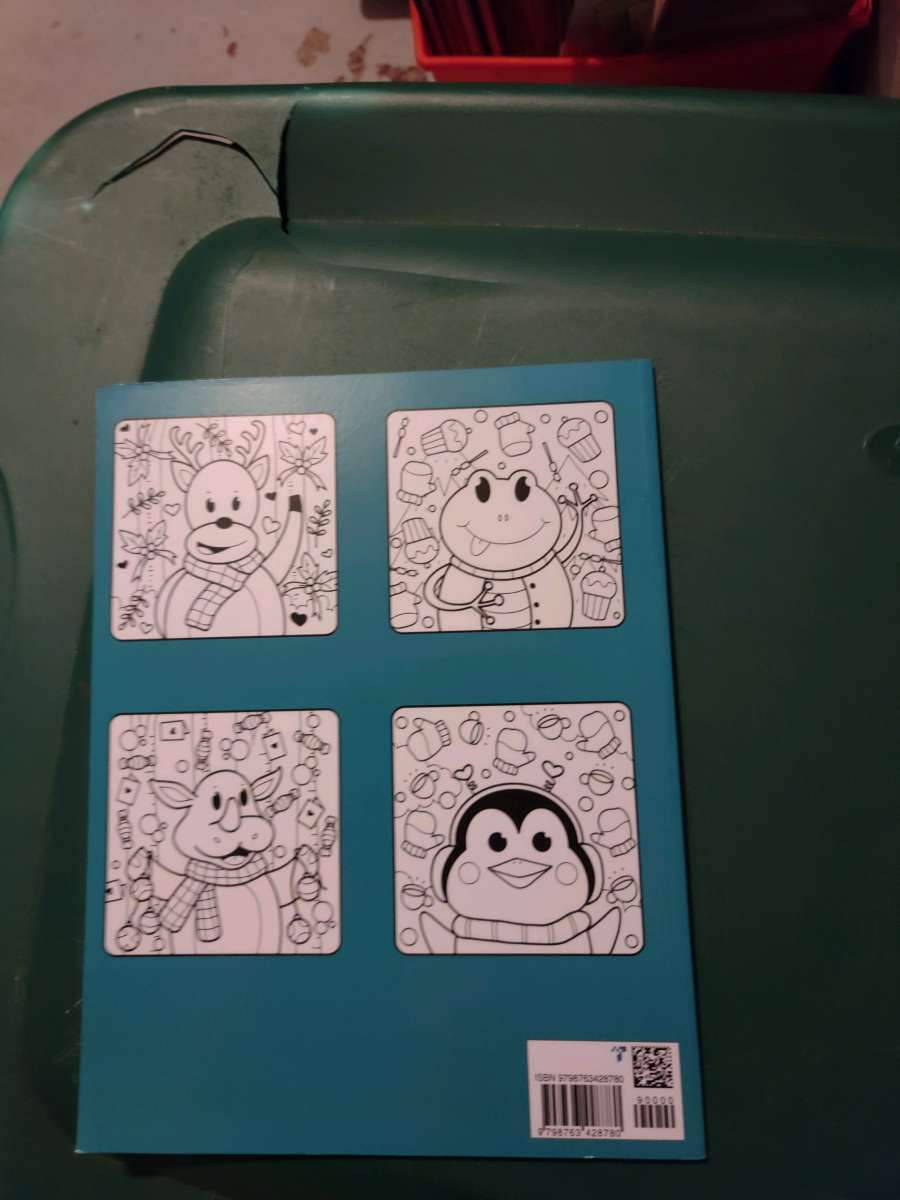 Coloring book for Christmas