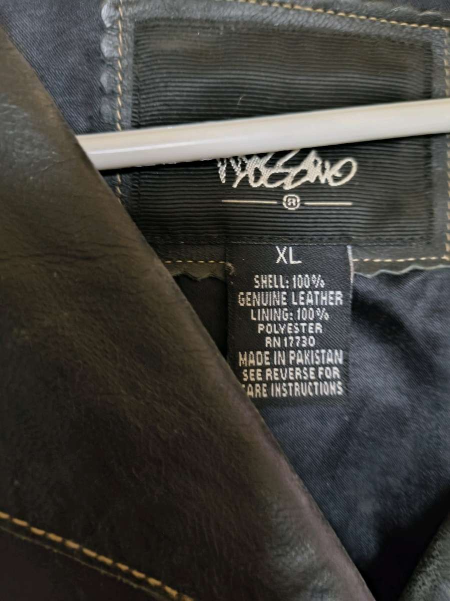 two different leather coats brand new