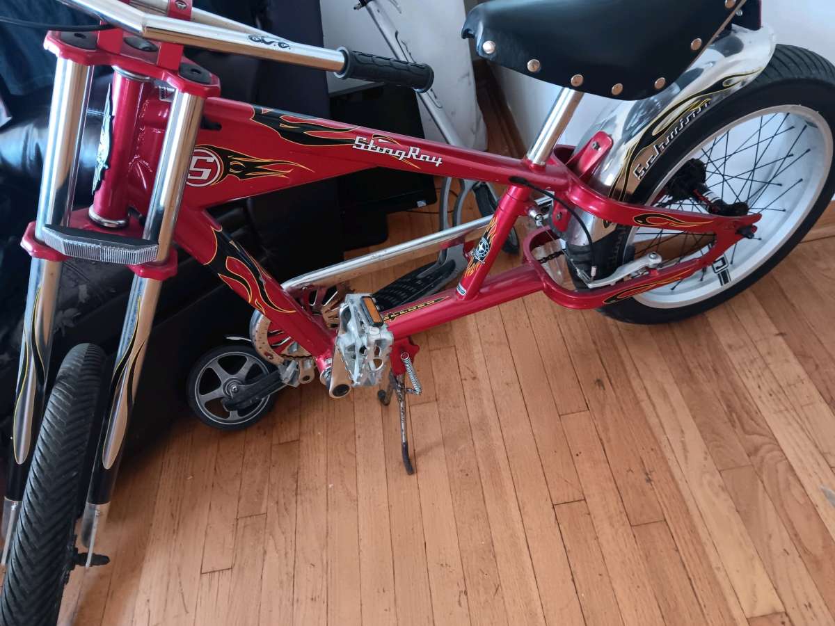 vendo una bicicleta barata color rojo renes de aluminio espa