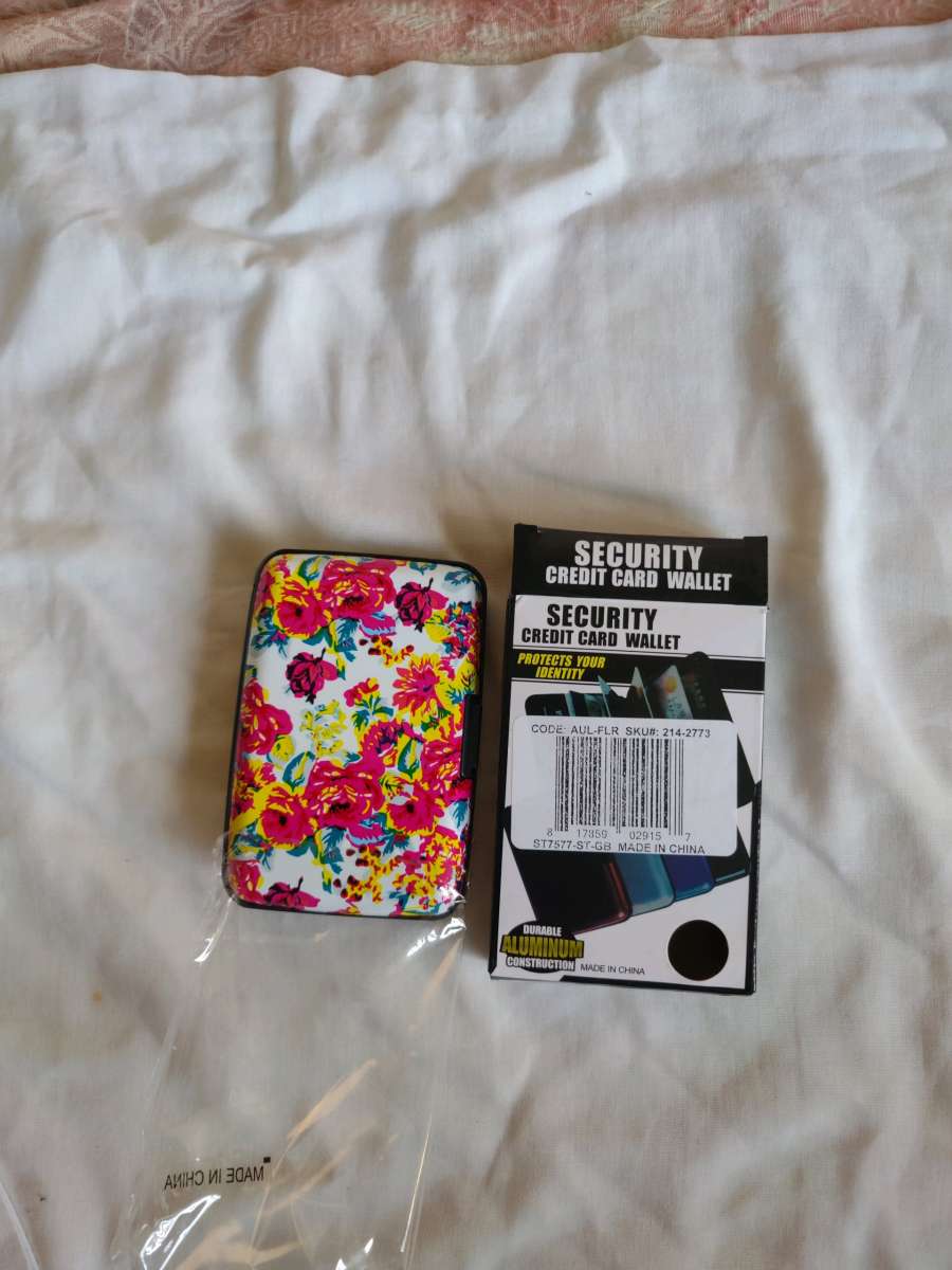 Floral Security Wallet