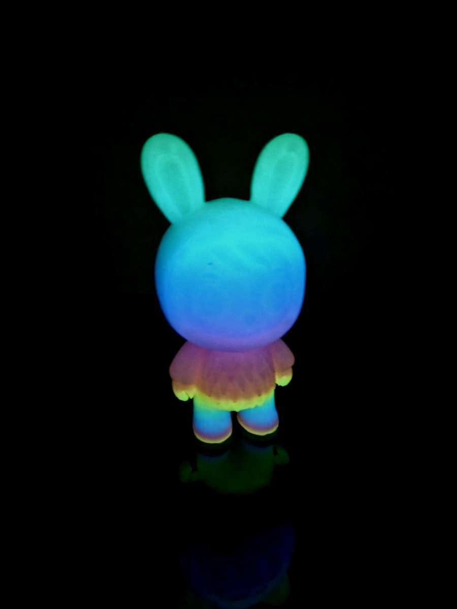 3D printed glow in the dark lafoofoo
