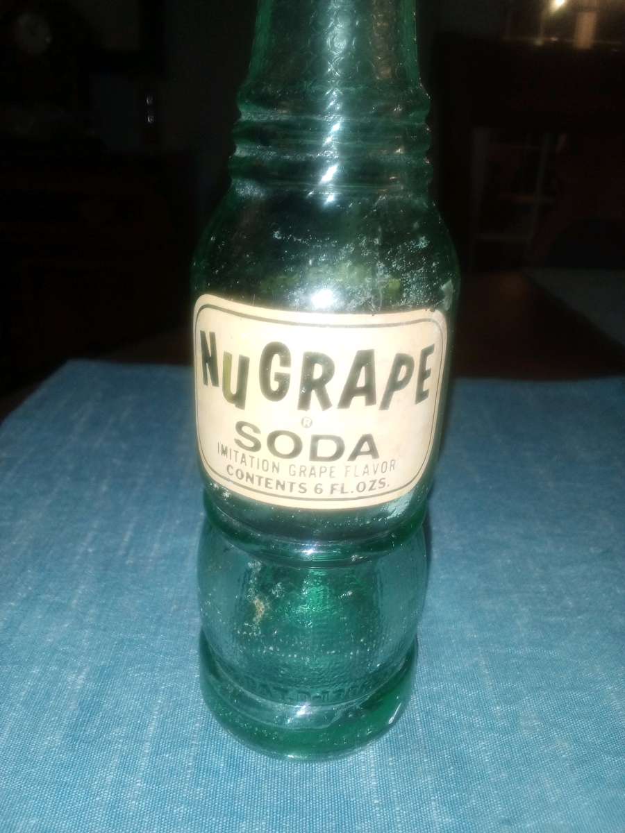 Nugrape Soda Bottle