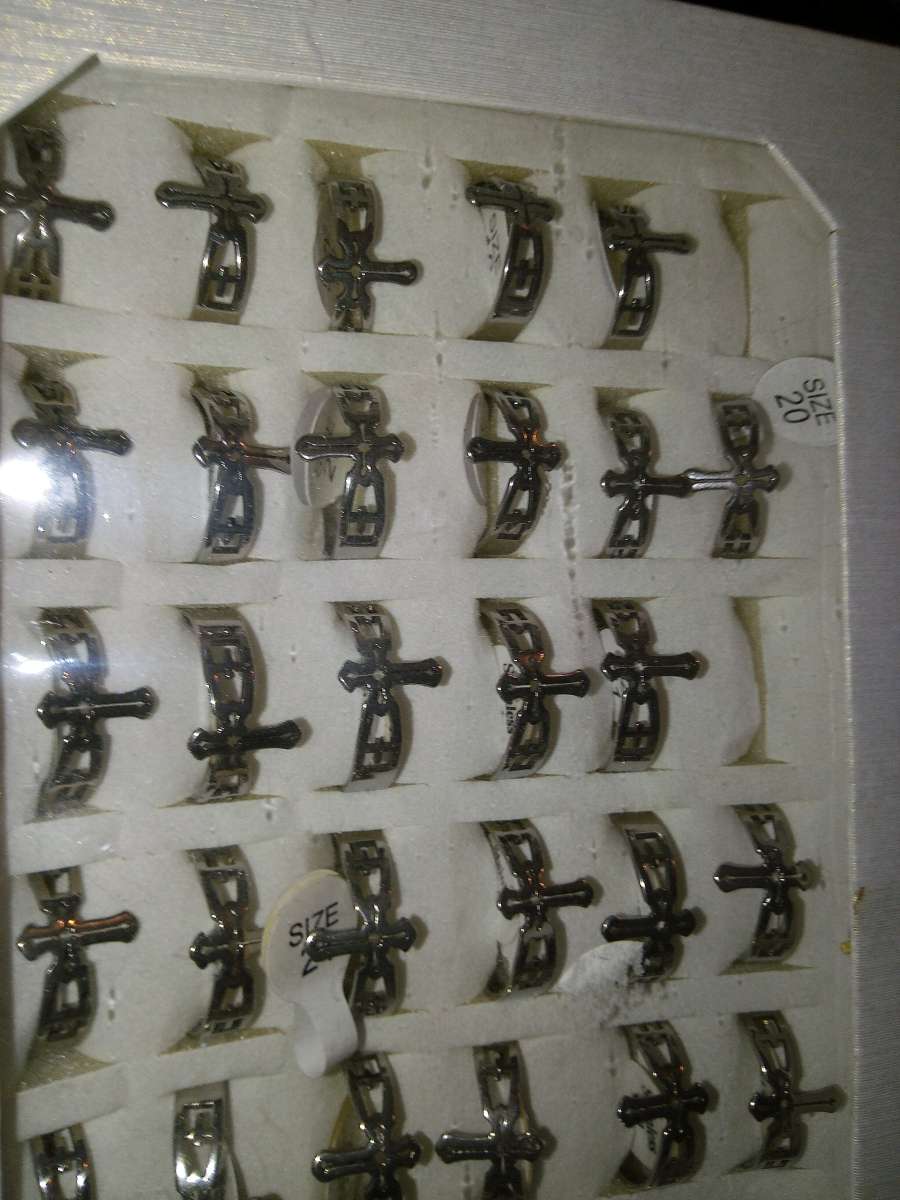 womens Stainless steel rings